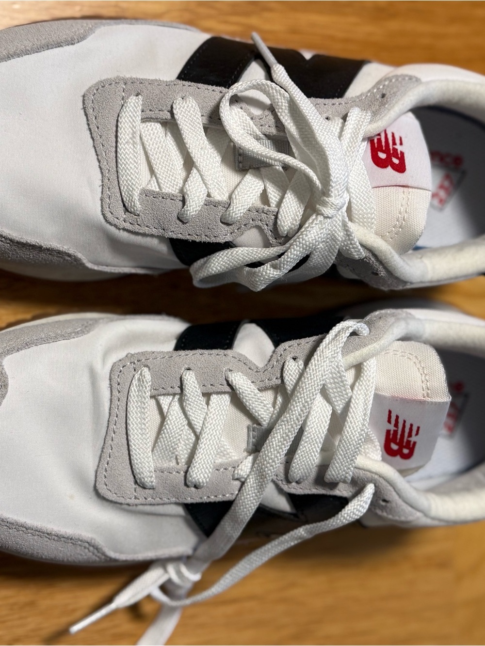 New Balance 237 White, Black & Gray Sneakers